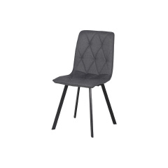 Стілець COREY TEX чорний каркас/сірий тк. Полтава
