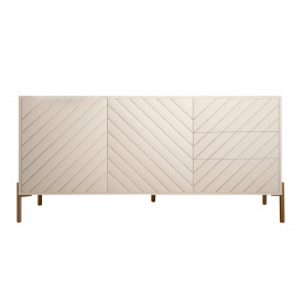 Комод GlacierGrove-1 (німфея альба і 9003, 1680х400х765 мм)