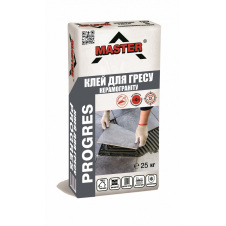 Клей для керамогранита MASTER PROGRES 25 кг