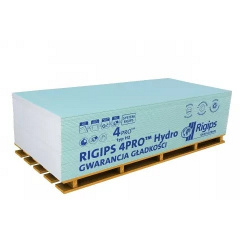 Гипсокартон стеновой влагостойкий RIGIPS 4PRO Hydro 12,5х1200х2000 мм Дніпро