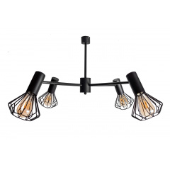 Люстра MSK Electric Diadem на чотири плафони NL 22152-4 BK Васильків