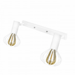 Светильник лофт настенно-потолочный MSK Electric Lotus NL 14151-2 WH Броды