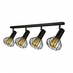 Светильник лофт настенно-потолочный MSK Electric Lotus NL 14151-4 Винница