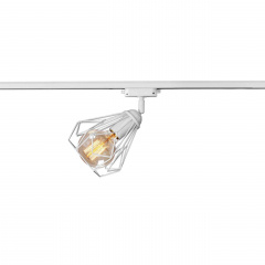 Светильник трековый под лампу Е27 MSK Electric Milan NT 5381W белый Лубны