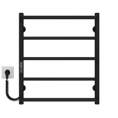 Рушникосушарка електрична Ladder П5 500х600 Deffi Чорний JD03 (C.LK.60.50.5.E.B.L.1) Генічеськ