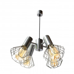 Люстра підвісна MSK Electric Diadem на чотири плафони Е27 NL 22153-4 CR хром Черкаси