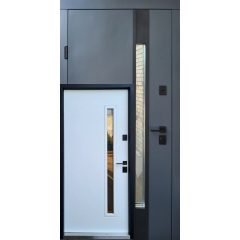Двері вхідні Ваш Вид Страж Пруф / STRAJ PROOF Smart Street PF Rio-S Антрацит 850/950х2040х80 Ліве/Праве Тернопіль