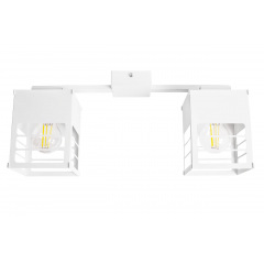 Люстра лофт MSK Electric Urban на два плафони біла NL 2310-2 WH Київ