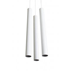 Світильник MSK Electric Elegant підвісний на круглій основі NL 4045-3R WH Пологи
