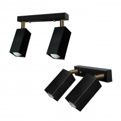 Светильник лофт MSK Electric Crocus спот с поворотным механизмом SQ 1105-2 Ромны