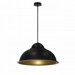 Світильник підвісний у стилі лофт MSK Electric Dome СП 3614 BK+GD Жмеринка