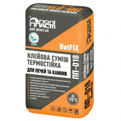 Клей для печей и каминов Полипласт ПП-018 20 кг Черновцы