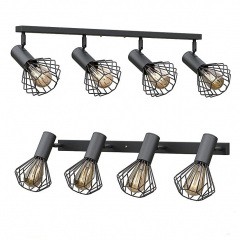 Светильник лофт MSK Electric Diadem настенно-потолочный NL 22151-4 Гайсин