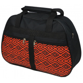 Сумка господарська для покупок Wallaby 2703.443 Чорна з помаранчевим