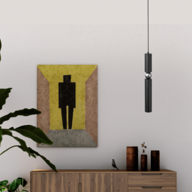 Светильник подвесной MSK Electric Antique NL 40500 BK+CR