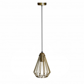 Светильник подвесной в стиле лофт MSK Electric Silvia NL 537 BN бронза