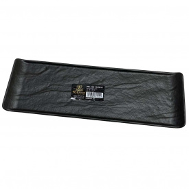 Блюдо прямокутне фарфорове 30,2х9,9 см Wilmax Slatestone Black 661102
