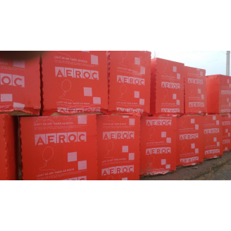 Газоблок Аерок D500 паз-гребень 375х200х600 мм Обухов.