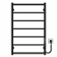 Полотенцесушитель электрический Ladder П7 500х800 Deffi Черный JD03 (C.LK.80.50.7.E.B.R.1) Херсон