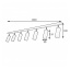Светильник MSK Electric Tube спот с поворотными механизмами MR 1105-7 GD Костополь