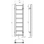 Рушникосушарка електрична Forest П8 200х800 Deffi Чорний JD04 (A.FR.80.20.8.E.B.L.2) Шостка