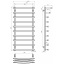 Рушникосушарка водяна Lotos П10 500х1200 Deffi Чорний (A.LO.120.50.10.B.C) Кам'янець-Подільський