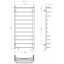 Рушникосушарка електрична Юність П11 500х1100 Deffi Хром JD03 (C.YU.110.50.11.E.C.R.1) Калуш