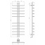 Рушникосушарка електрична Gray П10 60х1450 Deffi Білий WD03 (A.GY.145.6.10.E.W.R.3) Сарни