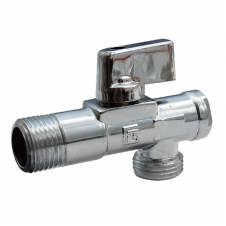 Приборный кран FADO classic 1/2"x1/2" с фильтром, угловой
