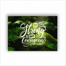 Плакат Be strong and courageous Vivay А1