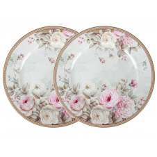 Набор тарелок из 2-х штук English rose 19 cm Lefard