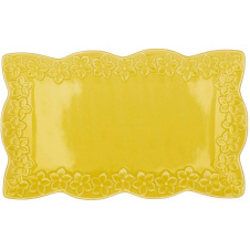 Блюда в наборе BonaDi Ceramic Yellow Flower 26х16 см Желтый 6 шт DP231007