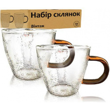 Набор S&T 4 чашки Frost стеклянные 250 мл DP114738