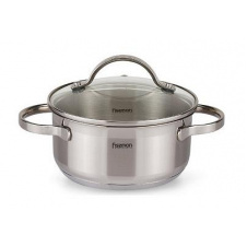 Кастрюля Fissman Luminosa 1.5л Induction со стеклянной крышкой DP36635