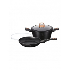 Набір посуду 4 предмети Berlinger Haus Black Rose Collection (BH-7741)