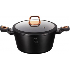 Кастрюля с крышкой 24 см 4,1 л Berlinger Haus Black Rose Collection (BH-1642N)