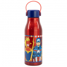 Пляшка для води алюмінієва із силіконовою ручкою 760 мл Stor Avengers (74161)