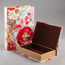 Книга у вигляді скриньки Квіти 21х30х7 см Veronese AL45460