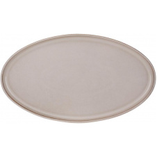 Блюдо овальное BonaDi Beige Line 32х18 см Бежевый DP230981
