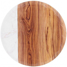 Подставка для горячей посуды из керамики Wooden Ceramics d=16см DP219185 BonaDi