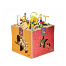 Развивающая деревянная игрушка Зоо-куб Battat OL29627