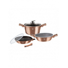 Набір посуду 6 предметів Berlinger Haus Metallic Line Rose Gold Edition (BH-7051)