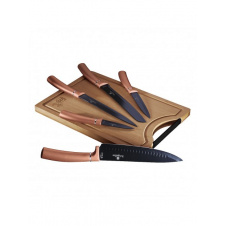 Набор ножей из 6 предметов Berlinger Haus Metallic Line Rose Gold Edition (BH-2575)