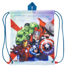 Сумка для обіду із застібкою на шнурку Stor Avengers 25х30 см (57754)