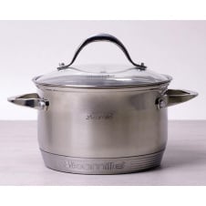 Кастрюля Mystery Lux со стеклянной крышкой 7-слойное дно 2.9л DP61255 Kamille