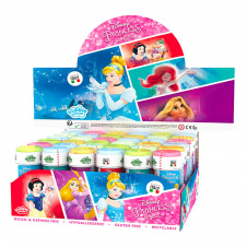 Мильні бульбашки Принцеси в дисплеї 36 шт Dulcop Bubble World DD662160