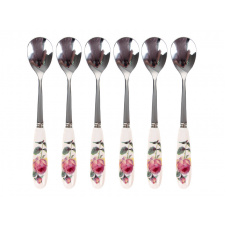 Чайные ложки в наборе Peonies 6 шт Lefard AL87012