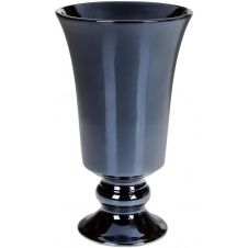 Ваза ceramic Кубок 26.5см, синій перламутр Bona DP67944