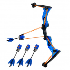 Детский лук и стрелы в наборе Zing Hyper Strike Синий KD116713