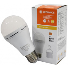 Led лампа E27 з акумулятором Ledvance 8 Вт 806 Лм 2700К A60